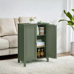 Mobiletto da bagno autoportante grigio ardesia - 30 x 60 x 80 cm, con 2 ripiani regolabili per un ampio spazio contenitivo in bagno