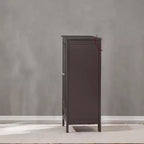 Mobiletto da bagno autoportante grigio ardesia - 30 x 60 x 80 cm, con 2 ripiani regolabili per un ampio spazio contenitivo in bagno