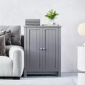 Mobiletto da bagno autoportante grigio ardesia - 30 x 60 x 80 cm, con 2 ripiani regolabili per un ampio spazio contenitivo in bagno
