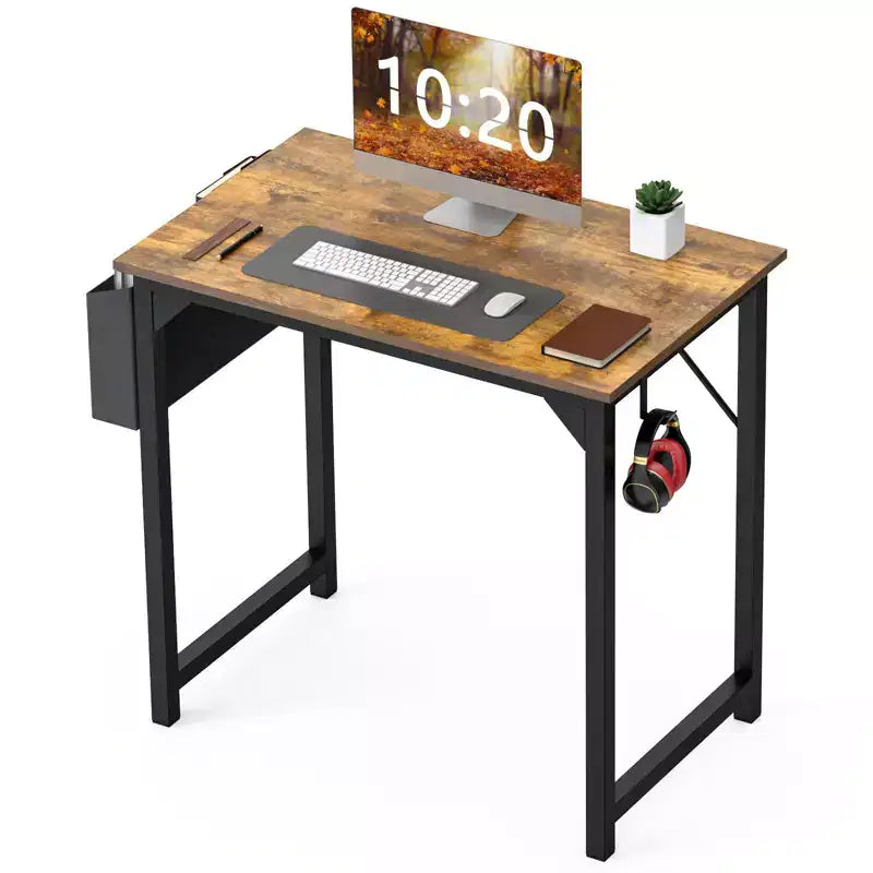 30 Inch Game Computer Desk with Storage, Home Office Modern Simple Style PC Table for Youth Student Adult
