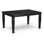 Set da pranzo Weston Kitchen Nook stile formale con prolunga da 18 pollici