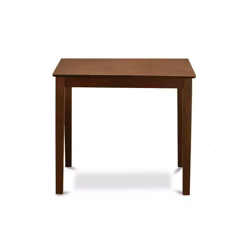 HomeStock Vernon Set da pranzo da 3 pezzi altezza bancone mogano