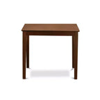 HomeStock Vernon Set da pranzo da 3 pezzi altezza bancone mogano