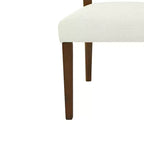 Christopher Knight Home Hassan sedie da pranzo imbottite in legno di gomma con cinghie in rattan (set da 2)