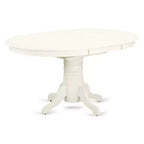 HomeStock Tavolo ovale con prolunga "a farfalla" da 45 cm