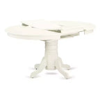 HomeStock Tavolo ovale con prolunga "a farfalla" da 45 cm