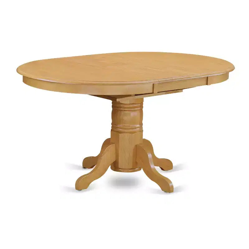 HomeStock Tavolo ovale con prolunga "a farfalla" da 45 cm
