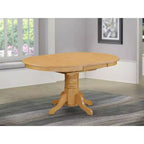 HomeStock Tavolo ovale con prolunga "a farfalla" da 45 cm