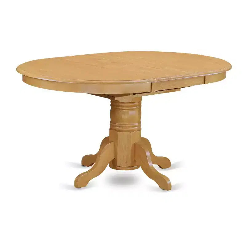 HomeStock Tavolo ovale con prolunga "a farfalla" da 45 cm