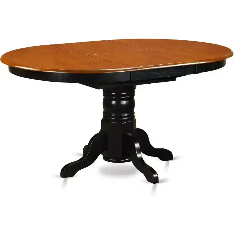 HomeStock Tavolo ovale con prolunga "a farfalla" da 45 cm