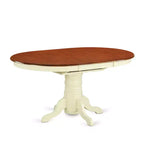 HomeStock Tavolo ovale con prolunga "a farfalla" da 45 cm