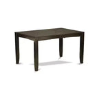 HomeStock Tavolo da pranzo rettangolare 36x66 con prolunga a farfalla
