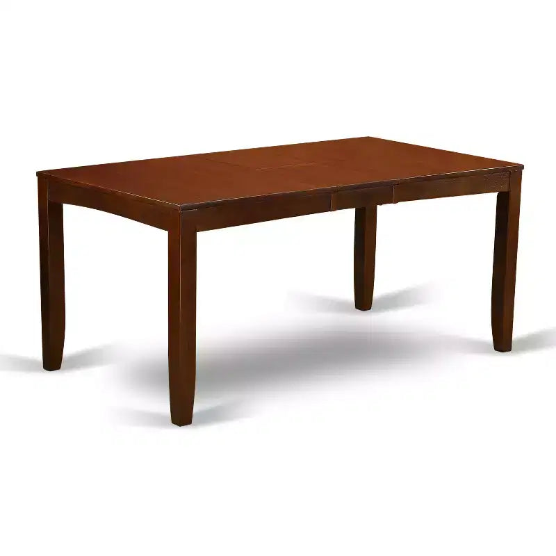 HomeStock Tavolo da pranzo rettangolare 36x66 con prolunga a farfalla