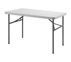 Lorell Ultra-Lite Banquet Table - 48 x 30 in Grey