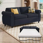 Mjkone Divano Letto Estraibile Queen Size, Divano Letto Convertibile 2-in-1 con Materasso in Memory Foam