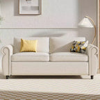 Mjkone Divano Letto Estraibile Queen Size, Divano Letto Convertibile 2-in-1 con Materasso in Memory Foam