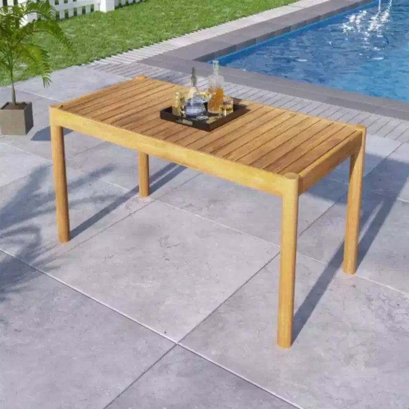 Simple Wooden Coffee Table: Minimalist Design for Everyday Use