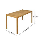 Tavolino da caffè semplice in legno: design minimalista per l'uso quotidiano