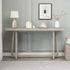 Consolle Moderna per Ingresso, Soggiorno e Patio, Tavolo Rettangolare Elegante da Divano per Corridoio con Robusta Struttura in Legno - ModernLuxe