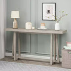 Consolle Moderna per Ingresso, Soggiorno e Patio, Tavolo Rettangolare Elegante da Divano per Corridoio con Robusta Struttura in Legno - ModernLuxe
