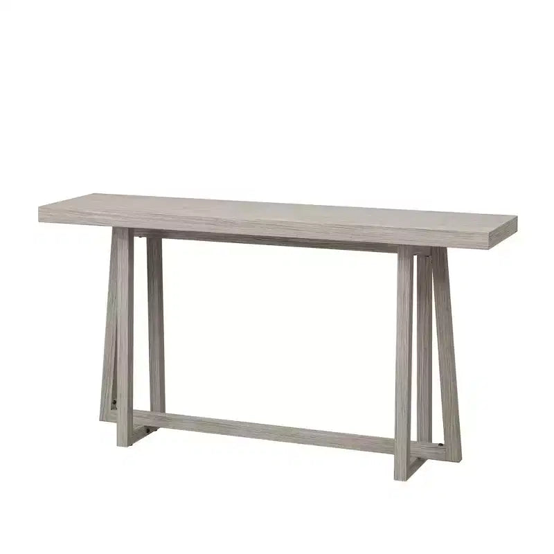 Consolle Moderna per Ingresso, Soggiorno e Patio, Tavolo Rettangolare Elegante da Divano per Corridoio con Robusta Struttura in Legno - ModernLuxe