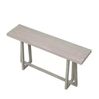 Consolle Moderna per Ingresso, Soggiorno e Patio, Tavolo Rettangolare Elegante da Divano per Corridoio con Robusta Struttura in Legno - ModernLuxe