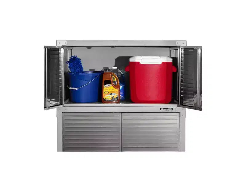 Seville Classics UltraHD Set Armadietti da Stoccaggio a 2 Pezzi, 36 x 24 x 90,5