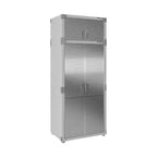 Seville Classics UltraHD 2-Piece Storage Cabinet Set, 36 x 24 x 90.5