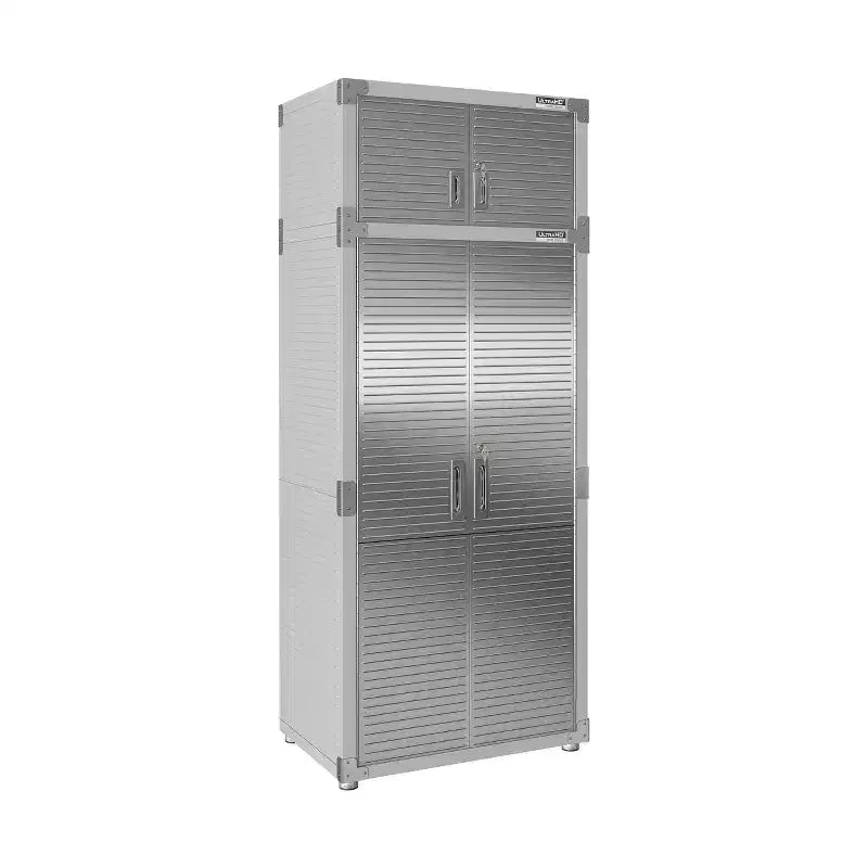 Seville Classics UltraHD 2-Piece Storage Cabinet Set, 36 x 24 x 90.5