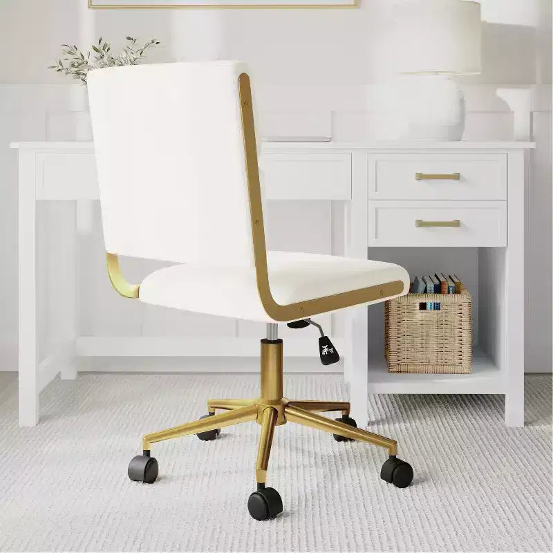 Sedia da ufficio imbottita Lulu di Martha Stewart