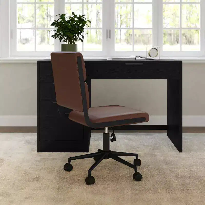Sedia da ufficio imbottita Lulu di Martha Stewart