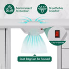 Karl Home | Tavolo Manicure Bianco 4 Cassetti con Ventola