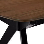 Christopher Knight Home Lara Set da pranzo imbottito in gomma con 5 pezzi, stile moderno del Mid-Century