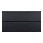 Madia/Credenza in Legno Stile Country Americano con Gambe in Pino e Maniglie in Metallo, Mobile Contenitore dal Design Unico per Soggiorno - ModernLuxe