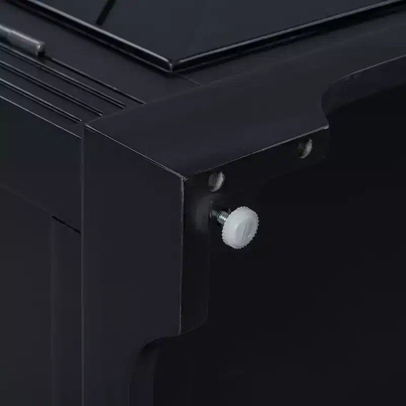 Madia/Credenza in Legno Stile Country Americano con Gambe in Pino e Maniglie in Metallo, Mobile Contenitore dal Design Unico per Soggiorno - ModernLuxe