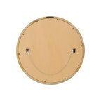 Christopher Knight Home Cheval Specchio da parete rotondo moderno fatto a mano in legno di mango, marrone