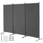 VEVOR Room Divider, 3 Panel Room Divider, Folding Privacy Screen and Portable Partition Divider for Room Separation, Freestanding Room Partitions