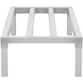 VEVOR Aluminum Dunnage Rack, 48 x 20 Commercial Food Floor Rack, 12 Off the Floor, 1800 lbs Capacity All-Welded Aluminum Storage Rack