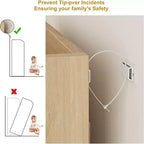 Acekool Scarpiera in Rattan con 2 Ante, 5 Ripiani Regolabili e Contenitore Antipolvere, Organizer per Ingresso