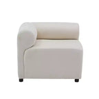 Divano modulare a 4 pezzi Christopher Knight Home Fermin 83 moderno con schienale arrotondato