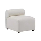 Divano modulare a 4 pezzi Christopher Knight Home Fermin 83 moderno con schienale arrotondato