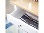 Carrello da cucina Daley con 2 cassetti e 3 ripiani - KCH1402 - Safavieh