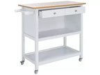 Carrello da cucina Daley con 2 cassetti e 3 ripiani - KCH1402 - Safavieh