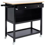 Carrello da cucina Daley con 2 cassetti e 3 ripiani - KCH1402 - Safavieh
