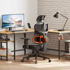 Sedia da scrivania ergonomica Newtral con supporto lombare completamente adattivo - Bracciolo pieghevole 3D