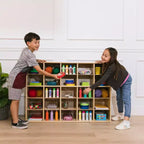 ECR4Kids Streamline 25 armadietto contenitore a scomparti, 5x5, mobili per aula