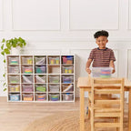 ECR4Kids Streamline 25 armadietto contenitore a scomparti, 5x5, mobili per aula