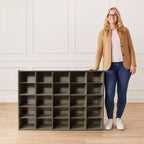ECR4Kids Streamline 25 armadietto contenitore a scomparti, 5x5, mobili per aula