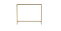 Darrin Narrow Mini Console Table with Mirrored Top - Gold - SEI
