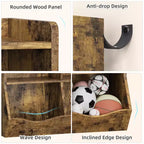Libreria per bambini a 3 ripiani e organizer per giocattoli - Armadietto contenitore con scomparti per sala giochi, camera da letto, cameretta dei bambini